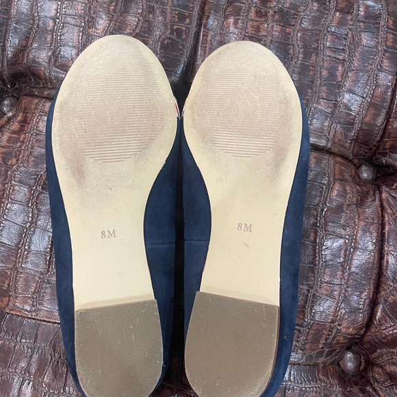 Women’s Navy Talbots Rainbow Dachshund Suede, 8M - Picture 4 of 5